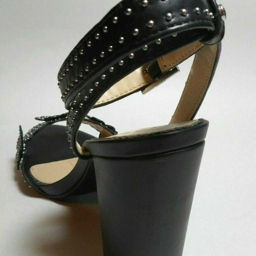 SAM EDELMAN Black High Heel Sandals - Picture 4 of 7